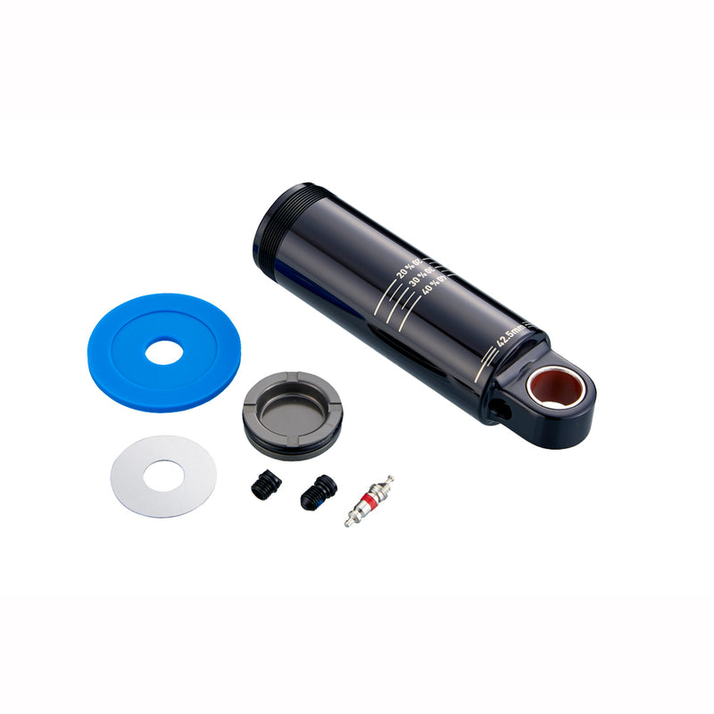 Rockshox Spare Rear Shock Spare Parts Damper Body/Ifp Standard Eyelet 42.5mm Includes Damper Body Ifp Valve Core, 2.5mm Travel Spacer And Caps) Deluxe A1/ Super Deluxe A1 (2017+) Black