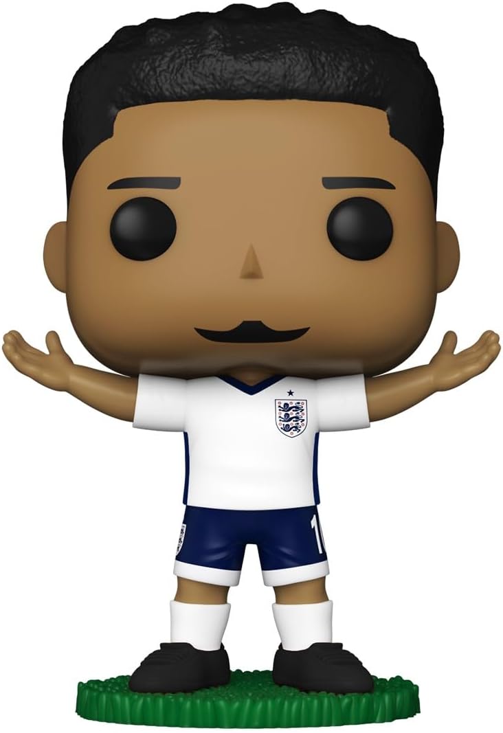 Funko POP! Football: England - Jude Bellingham - Figura in vinile da collezione - Idea regalo - Prodotto ufficiale - Giocattoli per bambini e adulti - Modello di figura per collezionisti