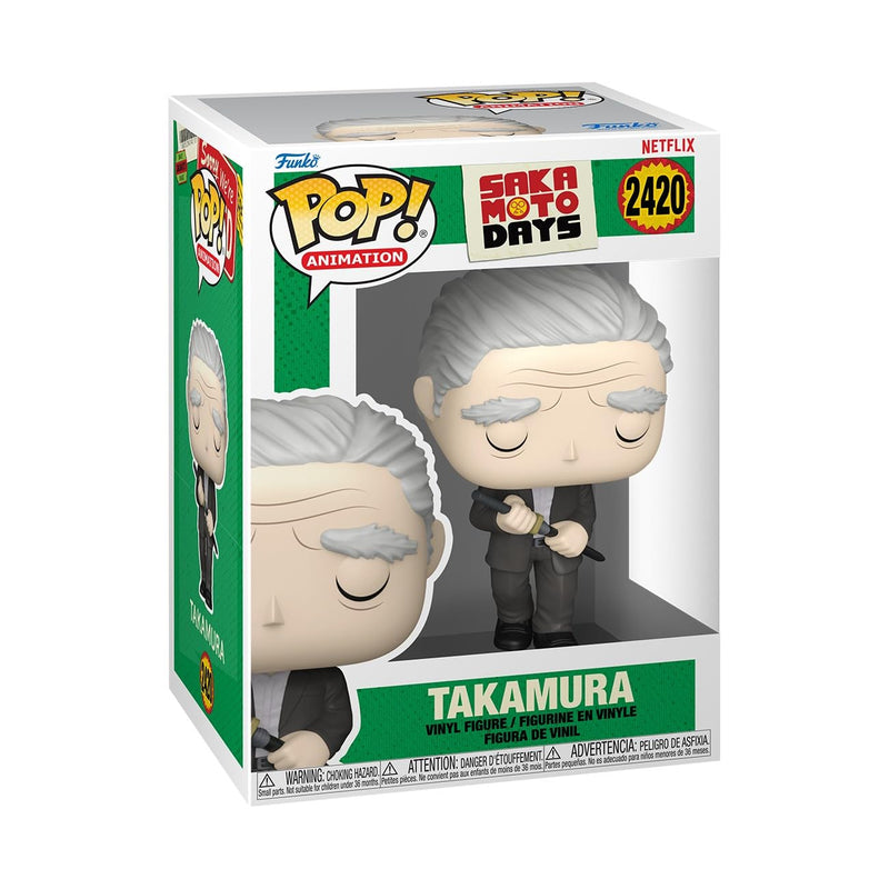 Funko POP! Animation: Sakamoto Days - Takamura - Figura in vinile da collezione - Idea regalo - Prodotto ufficiale - Giocattoli per bambini e adulti - Modello di figura per collezionisti