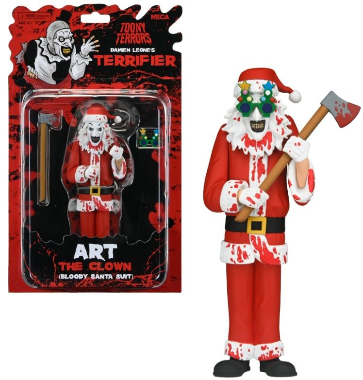 NECA Bloody Santa Suit Art The Clown (Terrifier 3) Toony Terrors