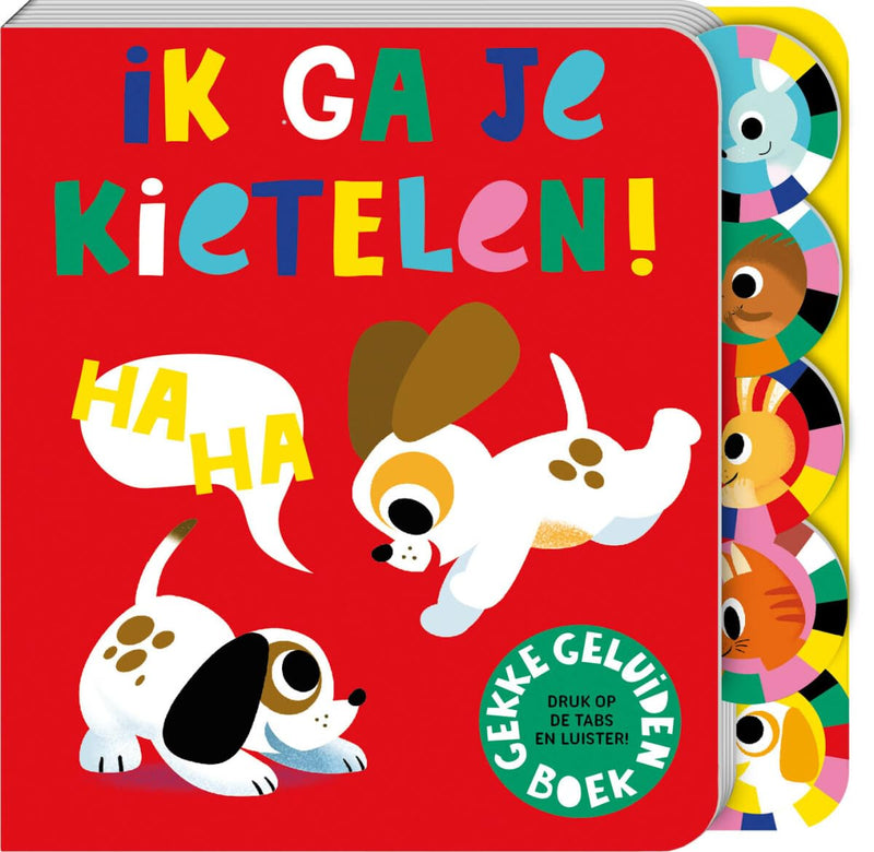 Geluidenboek - Ik ga je kietelen!