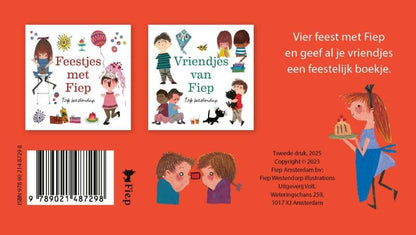 Centraal Boekhuis - Feestjes met Fiep & Vriendjes van Fiep uitdeelboekjes - 10st.