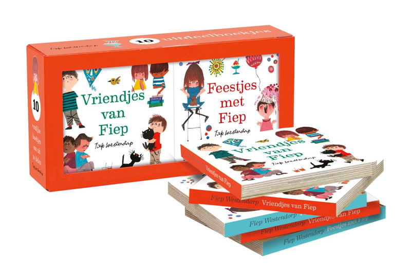 Centraal Boekhuis - Feestjes met Fiep & Vriendjes van Fiep uitdeelboekjes - 10st.