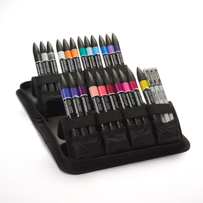 Winsor & Newton - Promarker Set, Modern Lettering 25Pcs+Walle (839997)