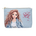 Depesche TOPModel Wash Bag Light Blue Festival Fun Statement