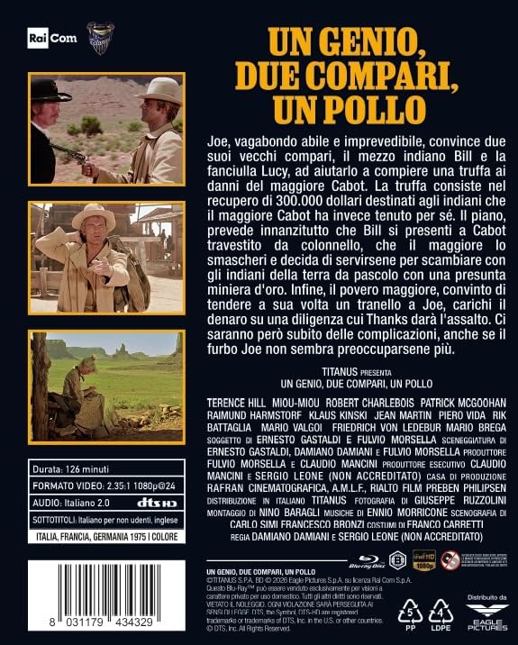 Blu-Ray Genio, Due Compari, Un Pollo (Un