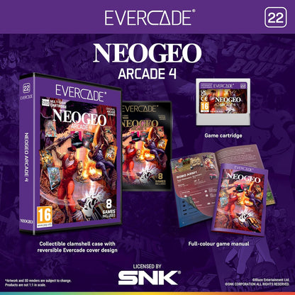 Evercade NEOGEO Arcade Collection 4