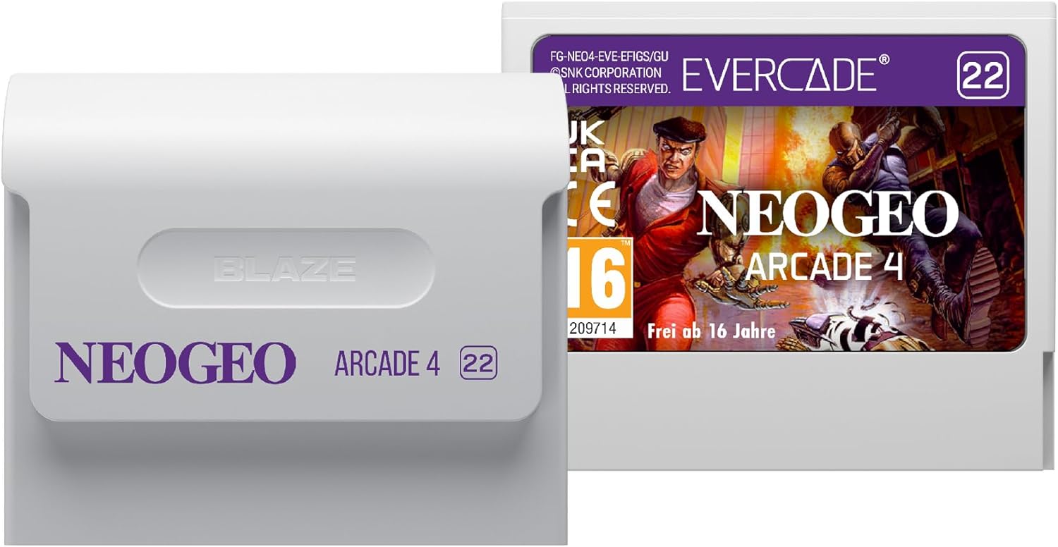 Evercade NEOGEO Arcade Collection 4
