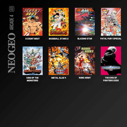 Evercade NEOGEO Arcade Collection 4