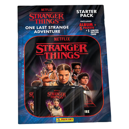 Panini Stranger Things – One Last Strange Adventure Sticker Collection - Starter Pack