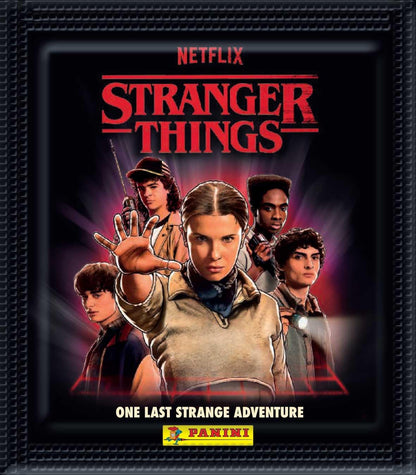 Panini Stranger Things - La Dernière Aventure Blister Pack of 8 Sleeves + 1 Limited Edition Card