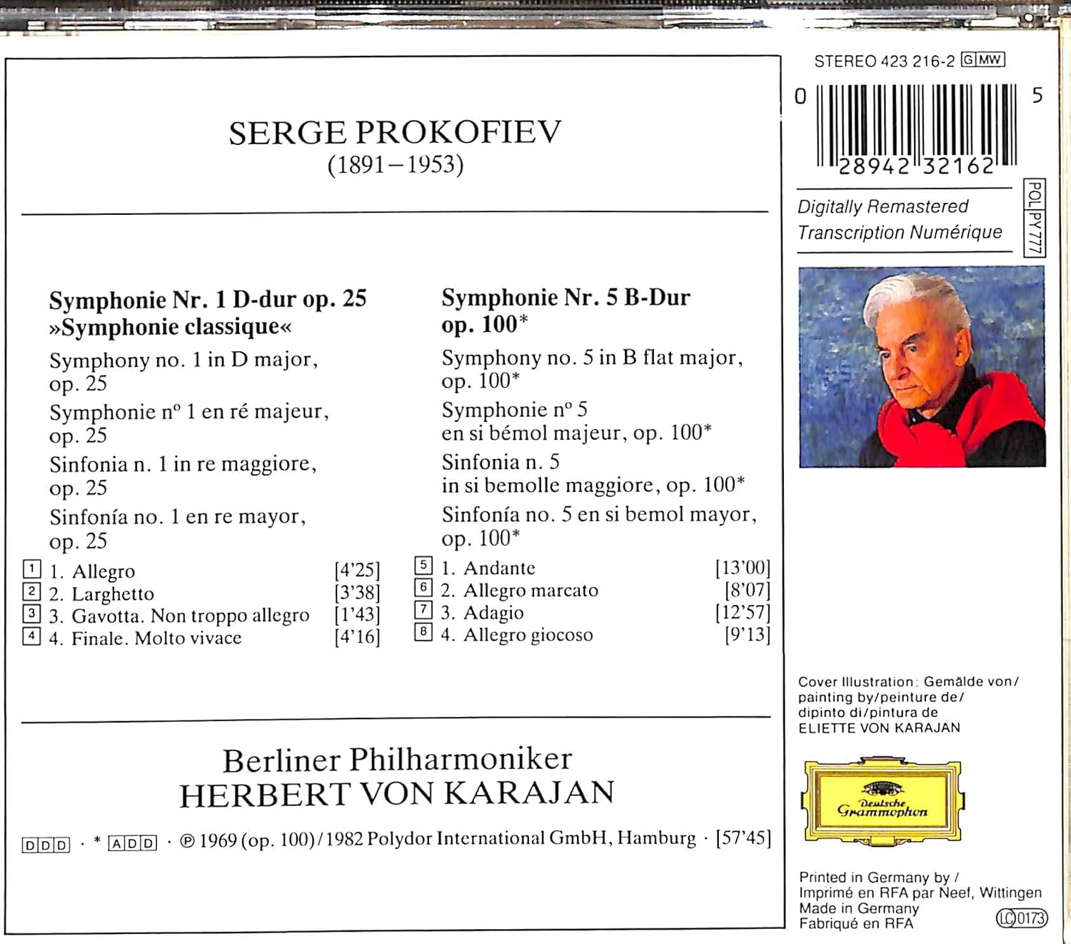 Karajan-Edition: 100 Meisterwerke (Prokofieff)