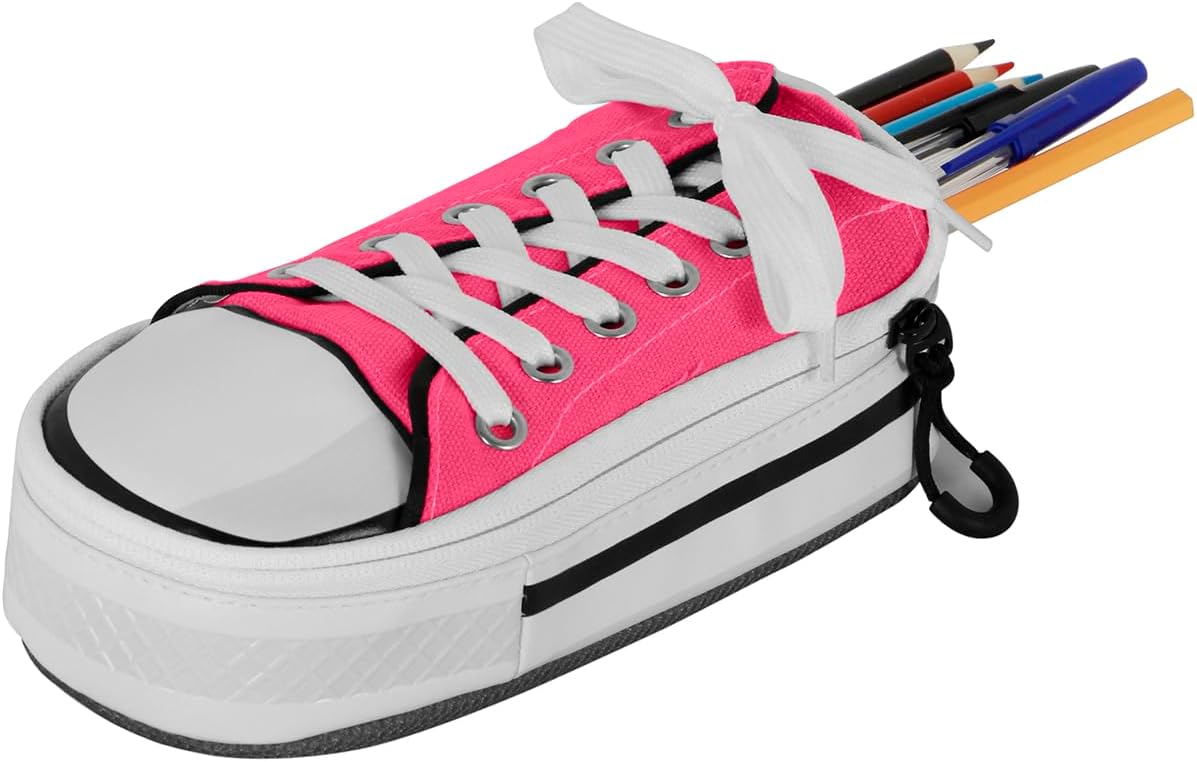 Oh My Pop Fuchsia-Trousse Sneakers, Fuchsia, 20 x 9 cm