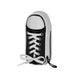 Oh My Pop Black-Trousse Sneakers, Noir, 20 x 9 cm
