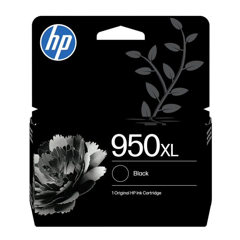 HP 950XL High Yield Black Original Ink Cartridge (CN045AE) - Works OfficeJet Pro 251, 276, 8100, 8600, 8610, 8616, 8620, 8640, 276dw