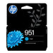 HP 951 Cyan Original Ink Cartridge (CN050AE) - Works OfficeJet Pro 251, 276, 8100, 8600, 8610, 8616, 8620, 8640, 276dw