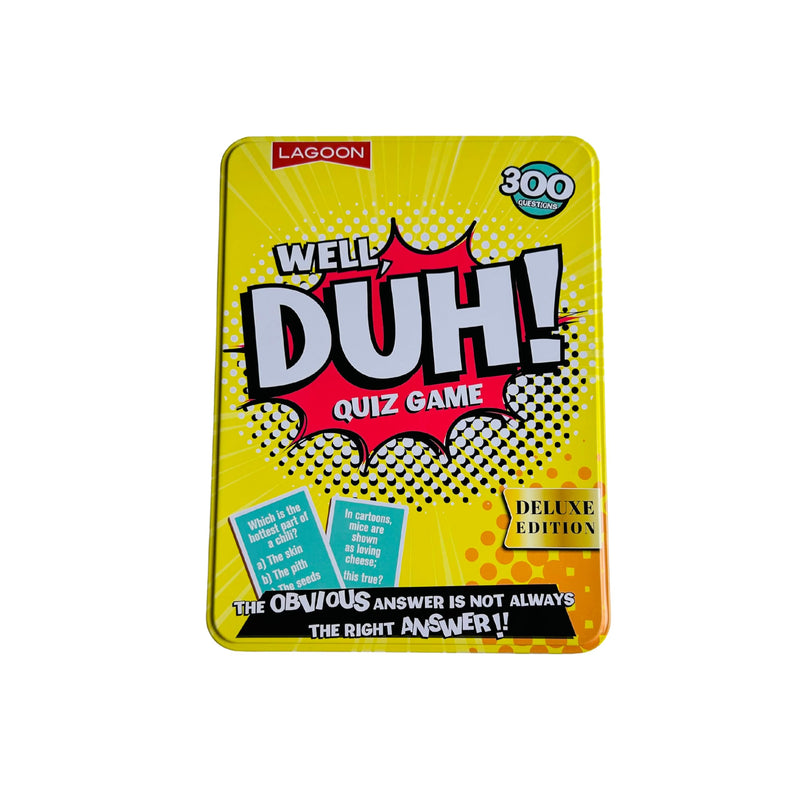 University Games Well Duh! Deluxe Game in a Tin