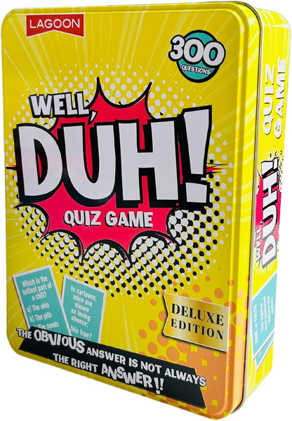 University Games Well Duh! Deluxe Game in a Tin