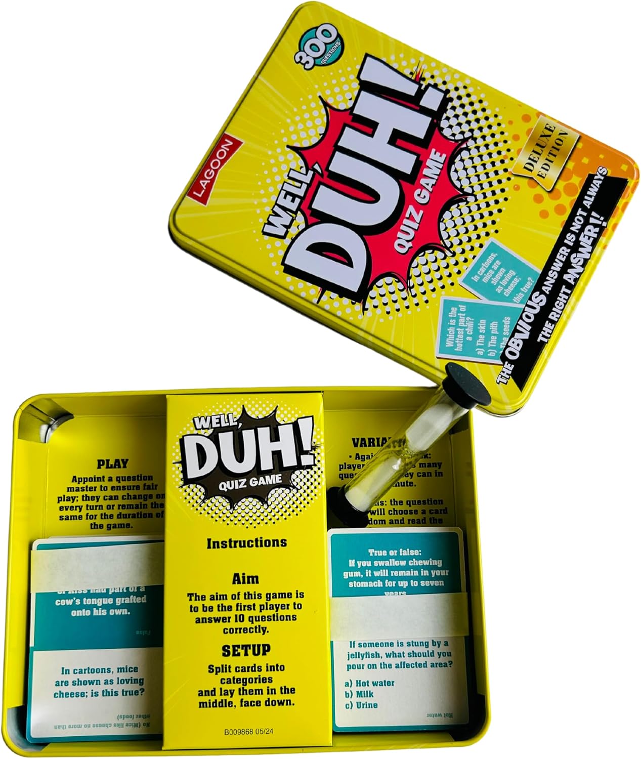 University Games Well Duh! Deluxe Game in a Tin