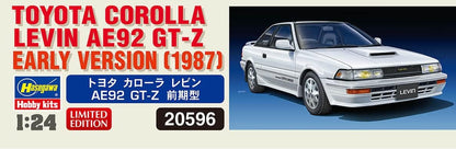 Hasegawa - 1/24 Toyota Corolla Levin Ae92 Gt-z, Fruh