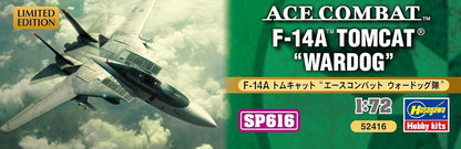 Hasegawa SP616 Creator Works Series Ace Combat F-14A Tomcat Word Dog Corps 1/72 Scale Plastic Model