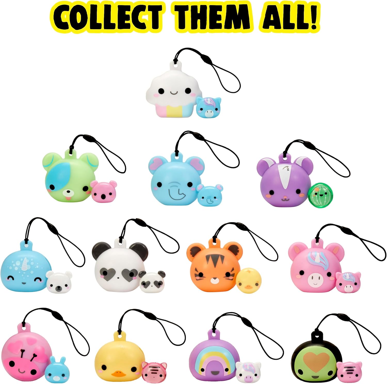 Moj Moj The Original Pop Series 1 - Figura Coleccionable, Embalaje Ciego, Juguete Sensorial, Relleno para Cestas de Pascua, Regalo de Fiesta para Niños Mayores de 5 años (Paquete de 2)