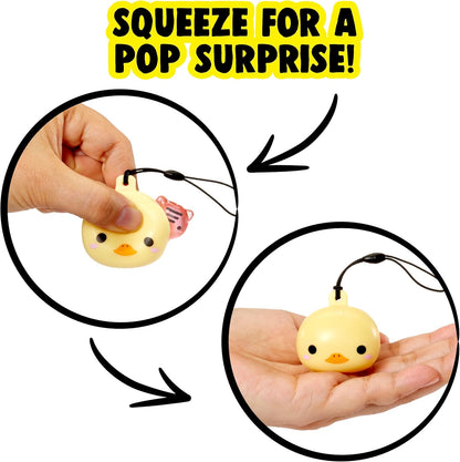Moj Moj The Original Pop Series 1 - Figura Coleccionable, Embalaje Ciego, Juguete Sensorial, Relleno para Cestas de Pascua, Regalo de Fiesta para Niños Mayores de 5 años (Paquete de 2)