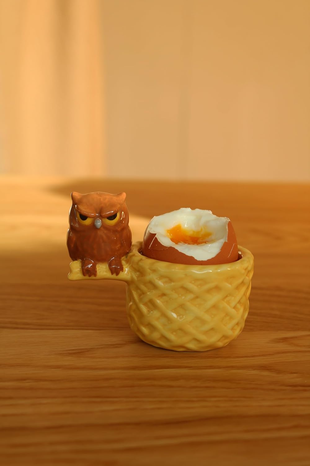 Winkee - Egg Cup Grumpy Owl Moody