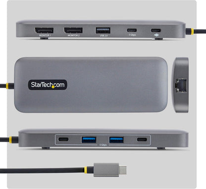 Usb-C To Dual-Dp Multiport Hub 100W