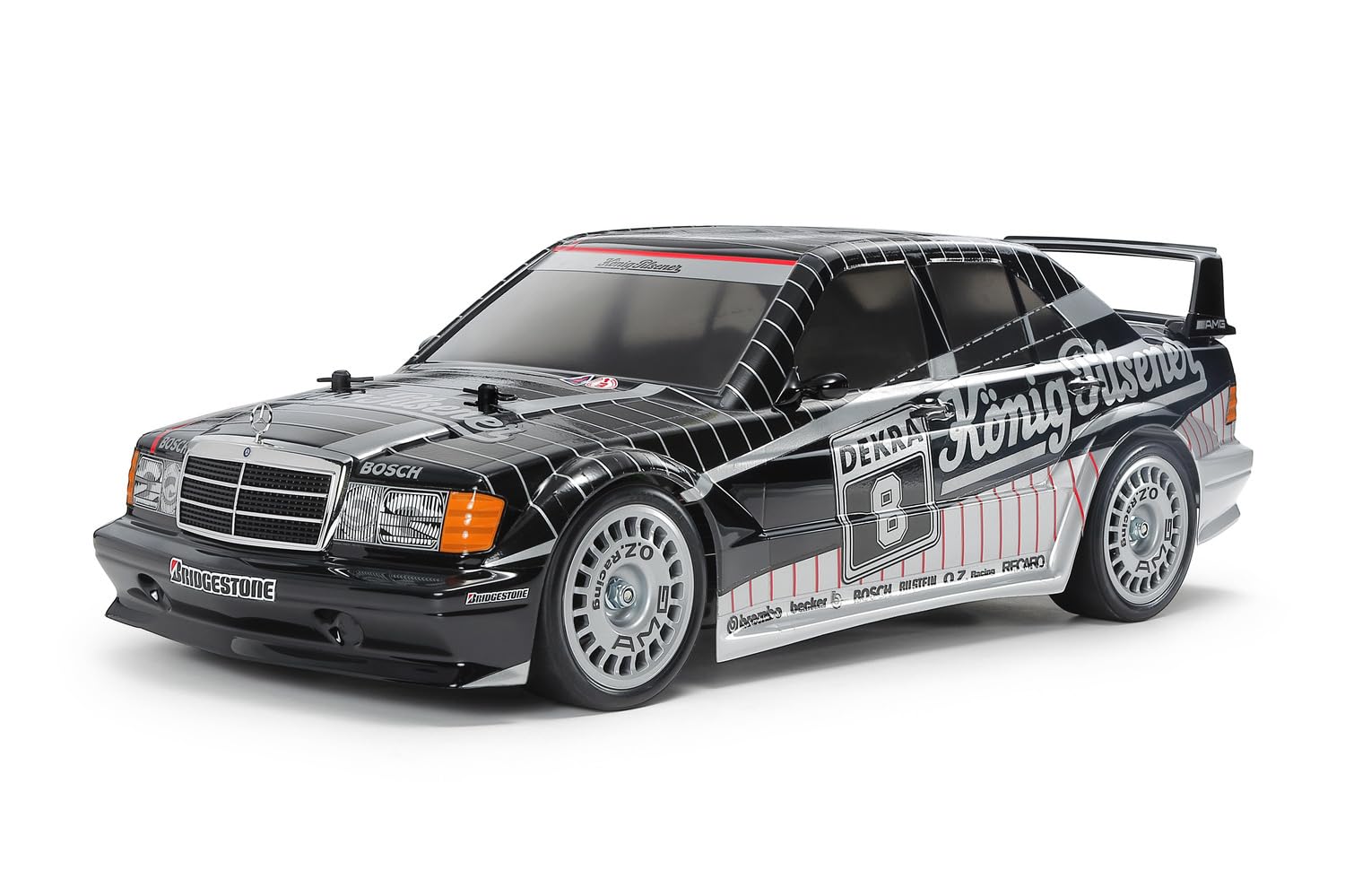Tamiya 58752 1:10 RC M-B 190E Evo II '91 Re-Pilsn. - Auto telecomandata, veicolo, modellismo, assemblaggio, hobby, RC, non verniciata