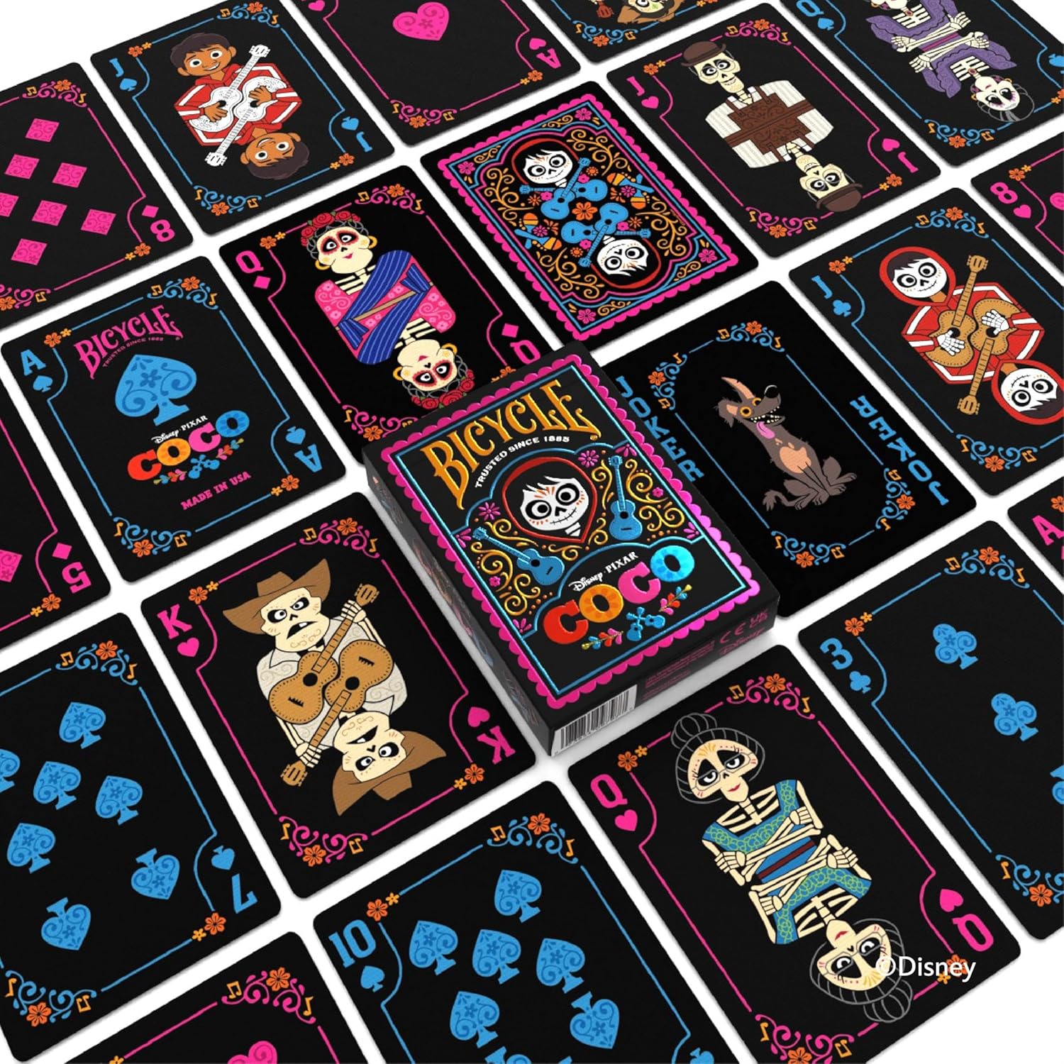 Bicycle Carte da gioco ispirate a Disney Coco