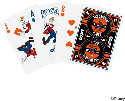 Bicycle Disney Pippo Mazzo di carte per collezionisti e fan ispirato al famoso personaggio canino