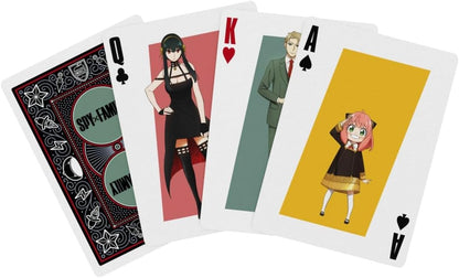 Bicycle Mazzo di Carte da Gioco Spy x Family. Edizione Speciale per Appassionati e Collezionisti.