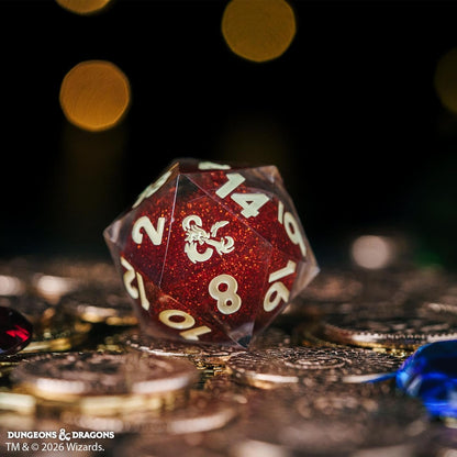 Dungeons & Dragons Blind Mystery Box Dice Fizban`S Treasure D20 25 Mm