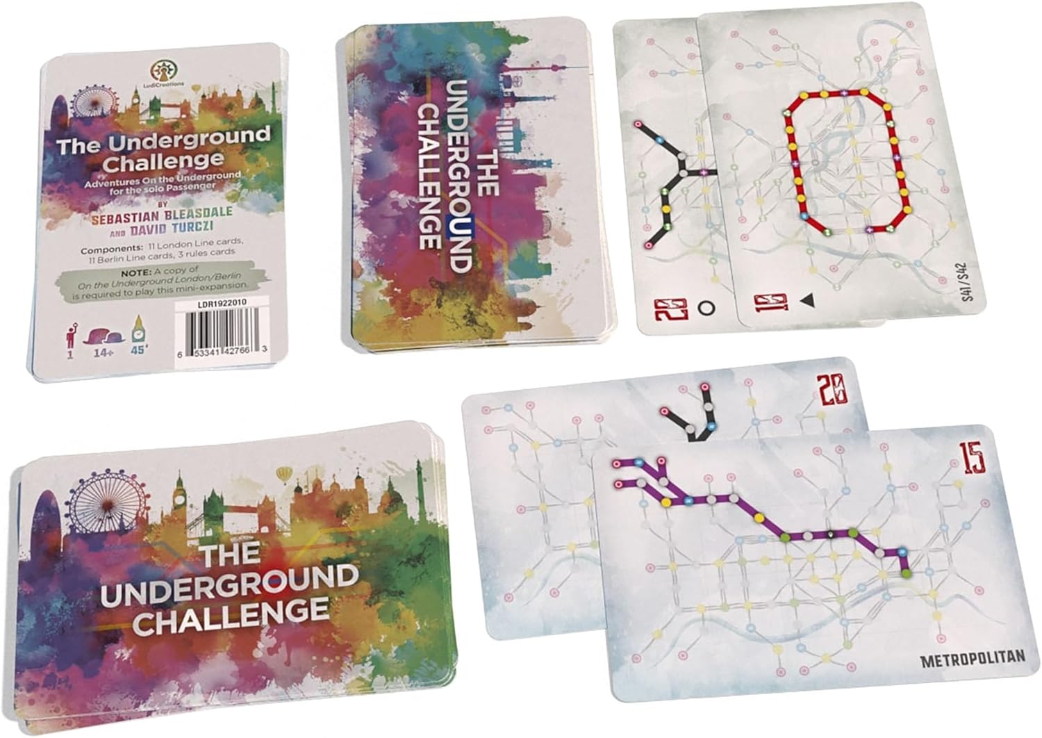 On the Underground Challenge London Berlin