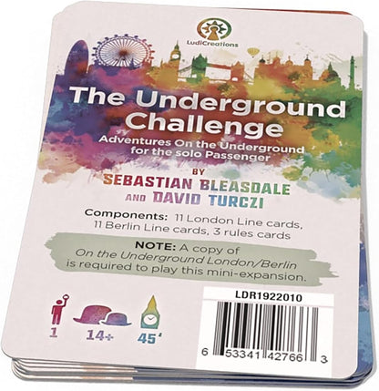 On the Underground Challenge London Berlin