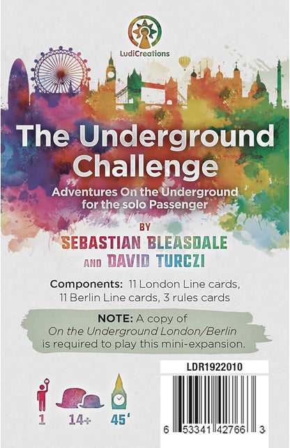 On the Underground Challenge London Berlin