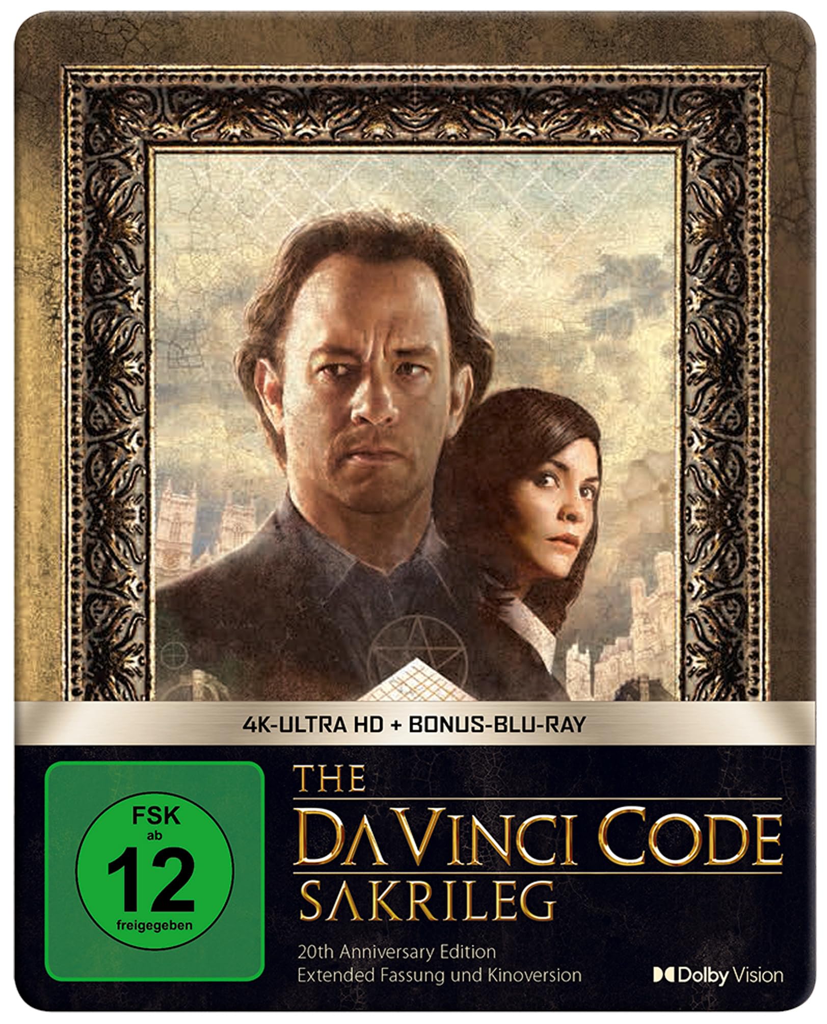 The Da Vinci Code - Sakrileg (Steelbook, 2 4K-UHD+Bonus-Blu-ray