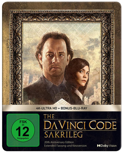 The Da Vinci Code - Sakrileg (Steelbook, 2 4K-UHD+Bonus-Blu-ray