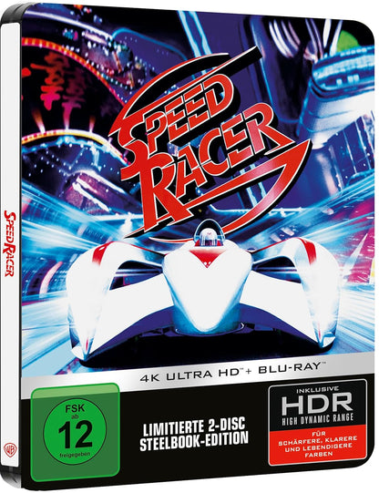 Speed Racer (Steelbook, 4K-UHD, Blu-ray