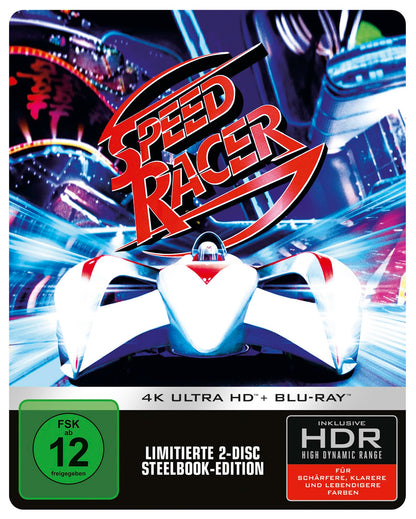 Speed Racer (Steelbook, 4K-UHD, Blu-ray