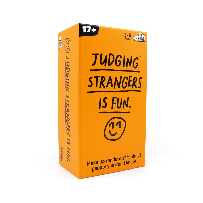 Judging Strangers Is Fun: Hilarious New Board Game | Party Game for Friends | Icebreaker, Birthday Gift, Game Night