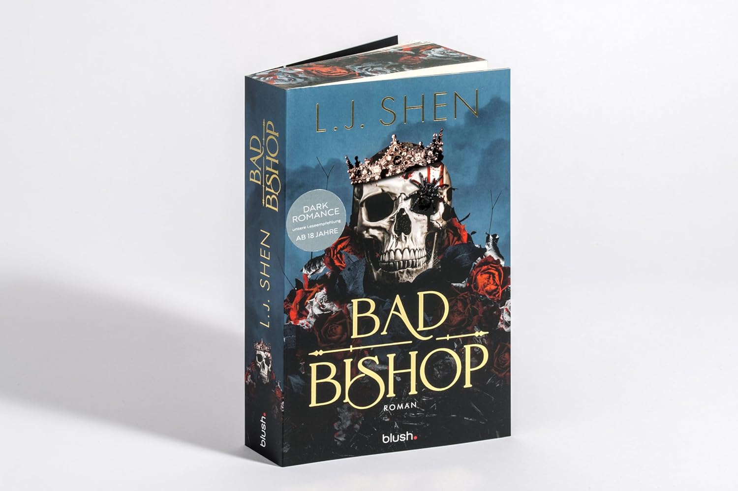Bad Bishop: Roman - Der Dark-Mafia-Romance-Hype endlich auf Deutsch! Mit exklusivem Bonuskapitel und Farbschnitt in limitierter Auflage! (Society of Villains, Band 1