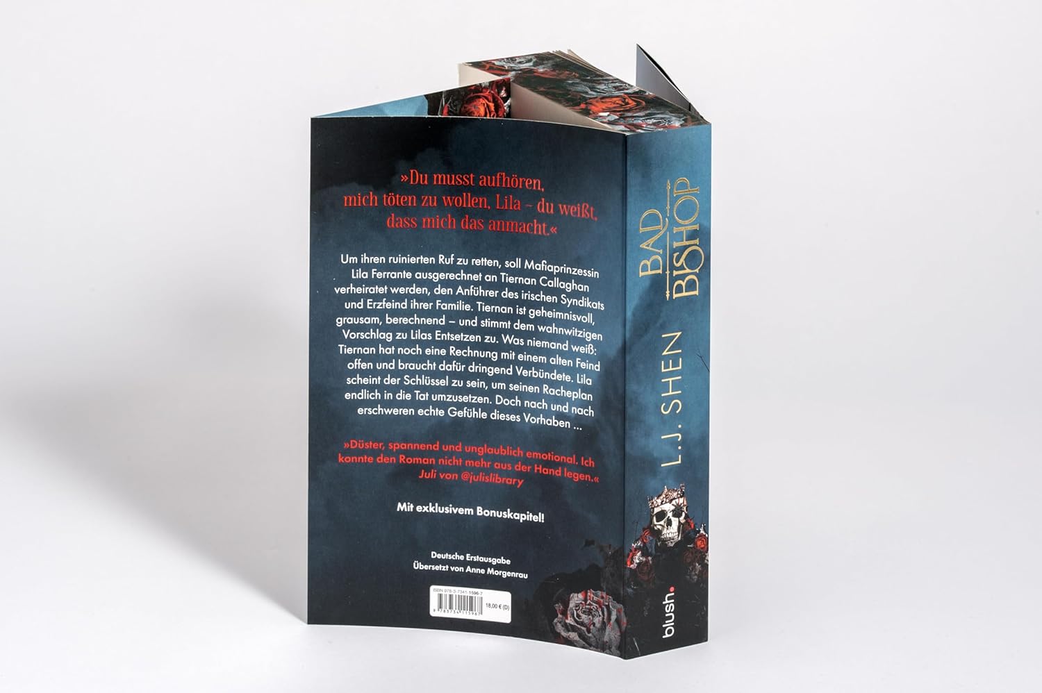 Bad Bishop: Roman - Der Dark-Mafia-Romance-Hype endlich auf Deutsch! Mit exklusivem Bonuskapitel und Farbschnitt in limitierter Auflage! (Society of Villains, Band 1
