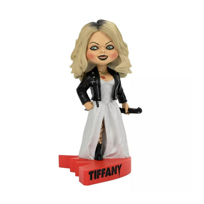 NECA Bride of Chucky Head Knocker 7-Inch - Tiffany (Heart Connect Base