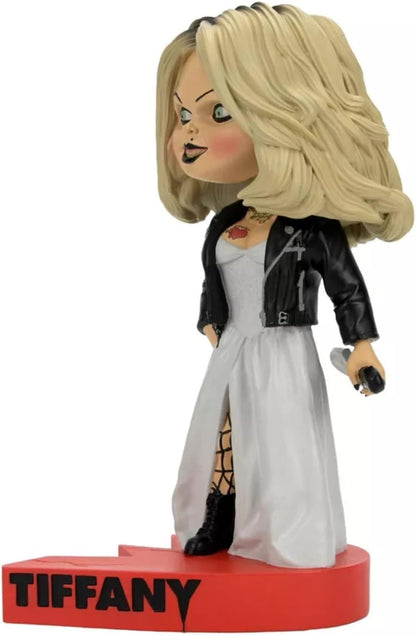 NECA Bride of Chucky Head Knocker 7-Inch - Tiffany (Heart Connect Base