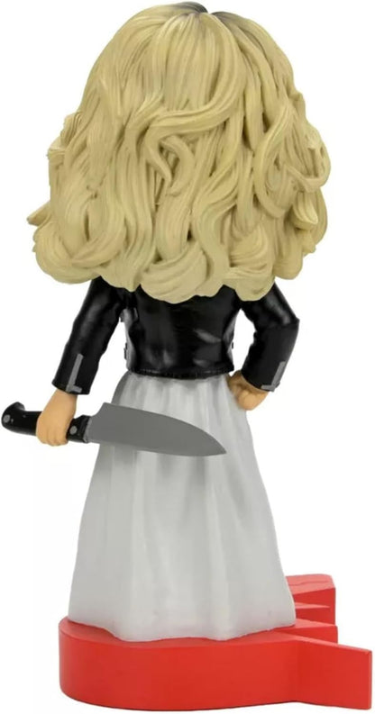 NECA Bride of Chucky Head Knocker 7-Inch - Tiffany (Heart Connect Base