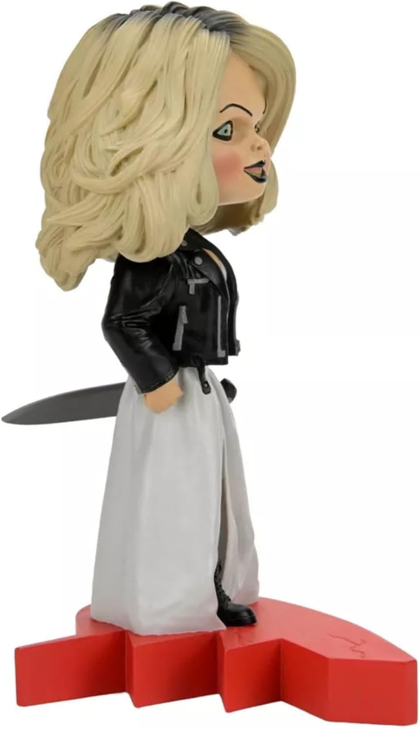NECA Bride of Chucky Head Knocker 7-Inch - Tiffany (Heart Connect Base