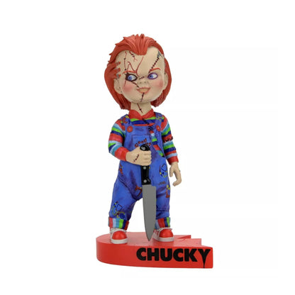 NECA Bride of Chucky Head Knocker 7-Inch - Chucky (Heart Connect Base