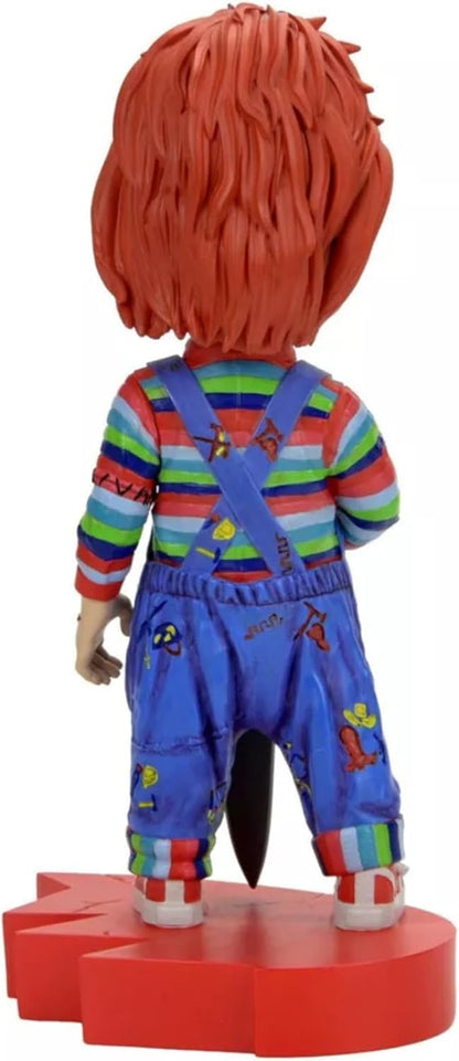 NECA Bride of Chucky Head Knocker 7-Inch - Chucky (Heart Connect Base